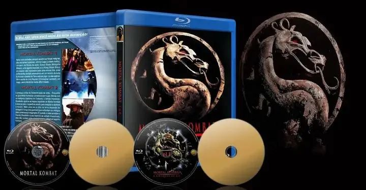 MORTAL KOMBAT 1 E 2 (1995-1997) BLU-RAY - Foto 3