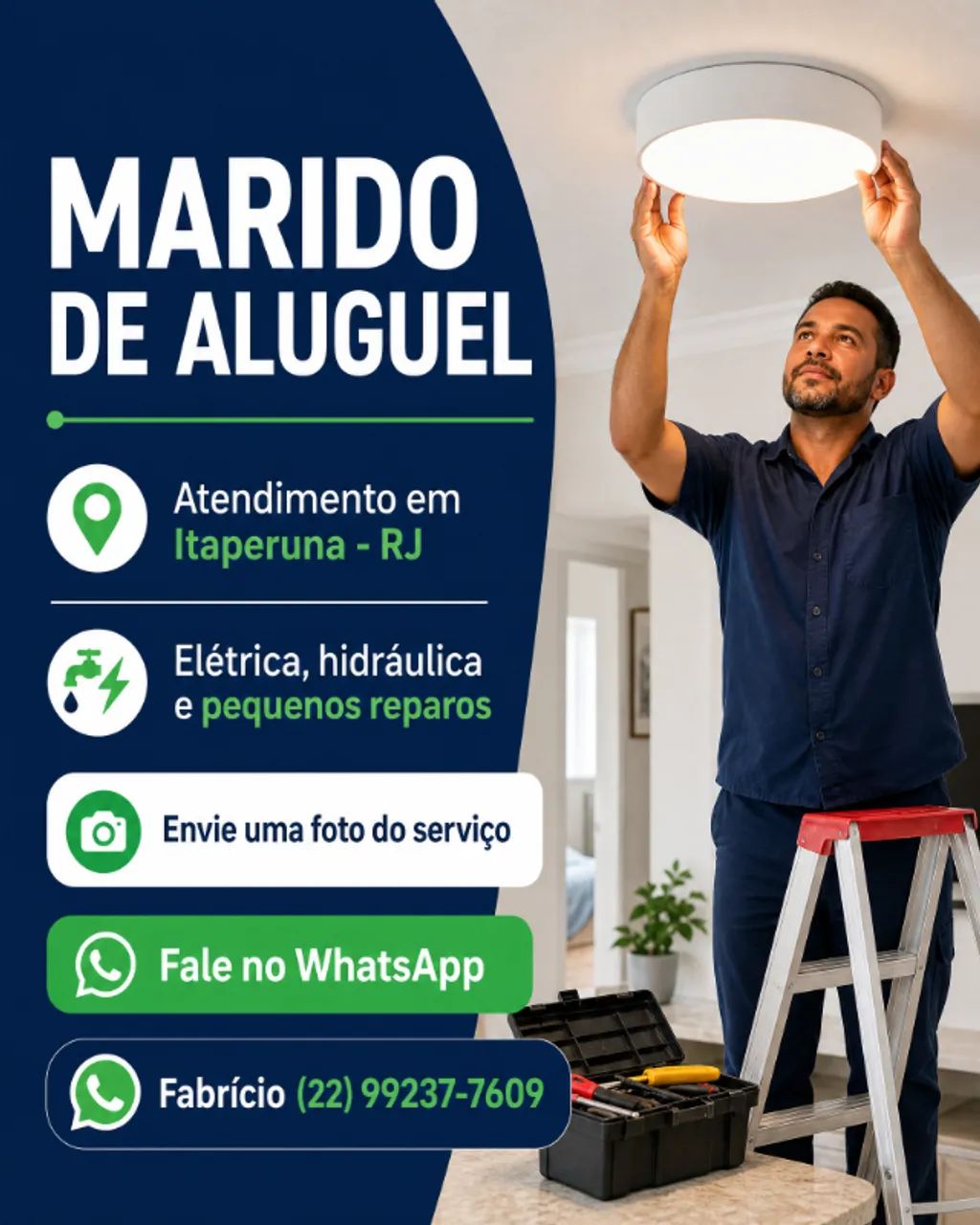 Marido de aluguel em itaperuna pequenos reparos
