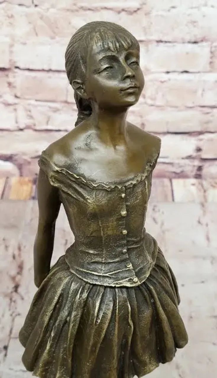 Escultura em Bronze Bailarina Degas - Foto 3
