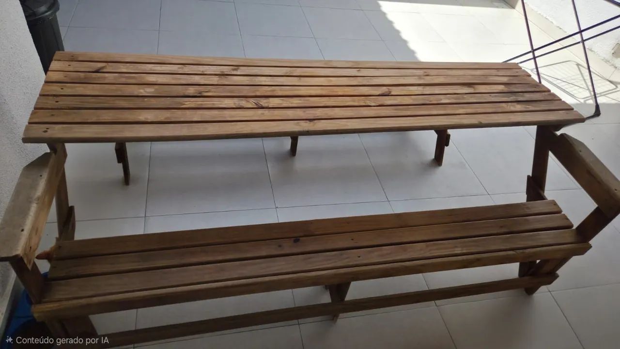Cadeira que vira mesa - Foto 3