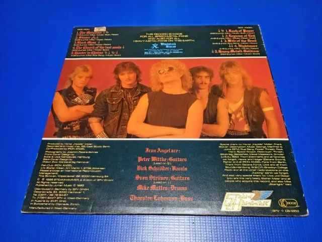 Lp Iron Angel - Hellish Crossfire (1987/ Excelente) - Foto 2
