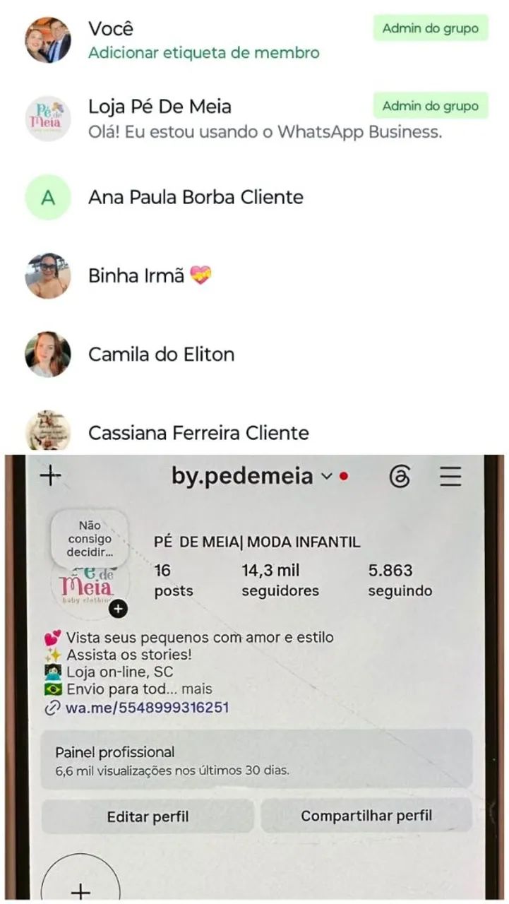 Vendo loja online de roupa infantil 