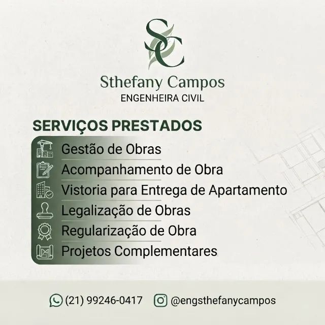 Engenheira Civil - Vistoria de apartamentos