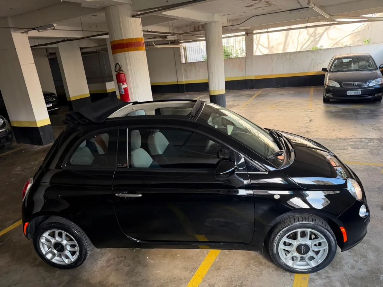 Fiat 500 Cabrio Dualogic Flex 1.4 8V 2014 - Foto 3