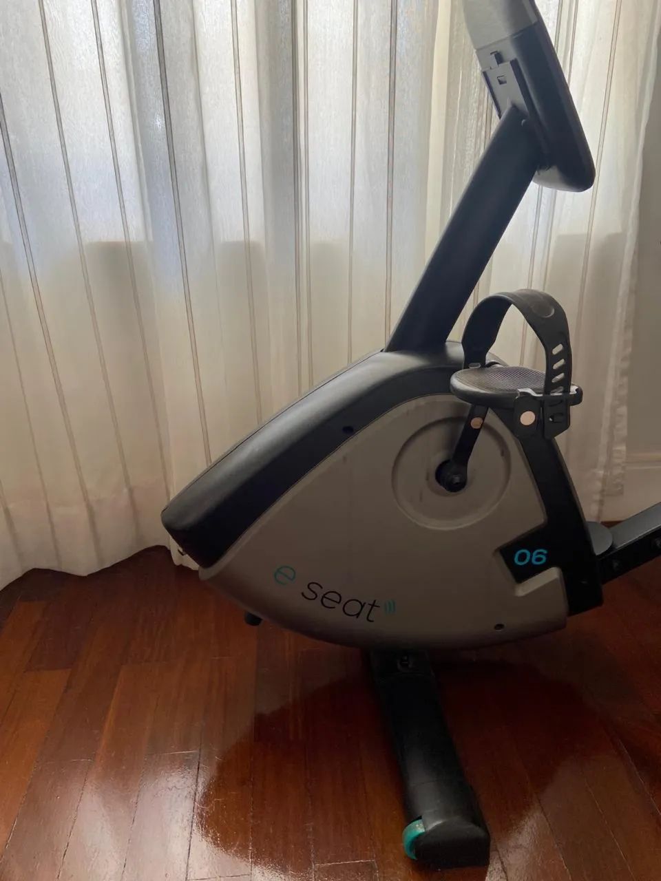Bicicleta Ergométrica Eb Seat Semi Alongada Domyos - Foto 3