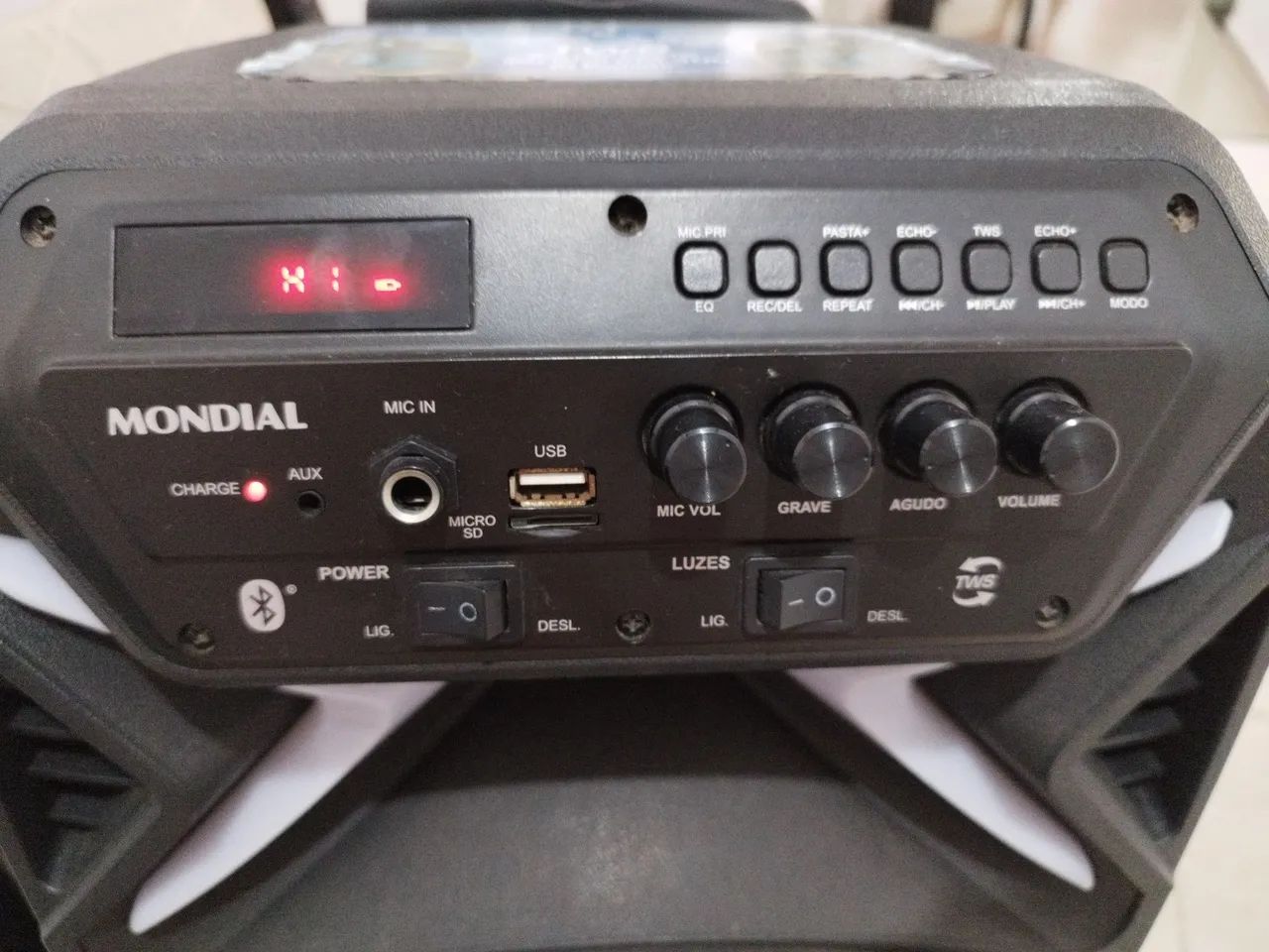 Caixa de som Mondial Bluetooth TWS MUITO BEM CONSERVADA  - Foto 4