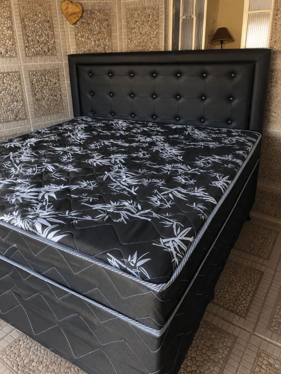 Cama box casal da fábrica 