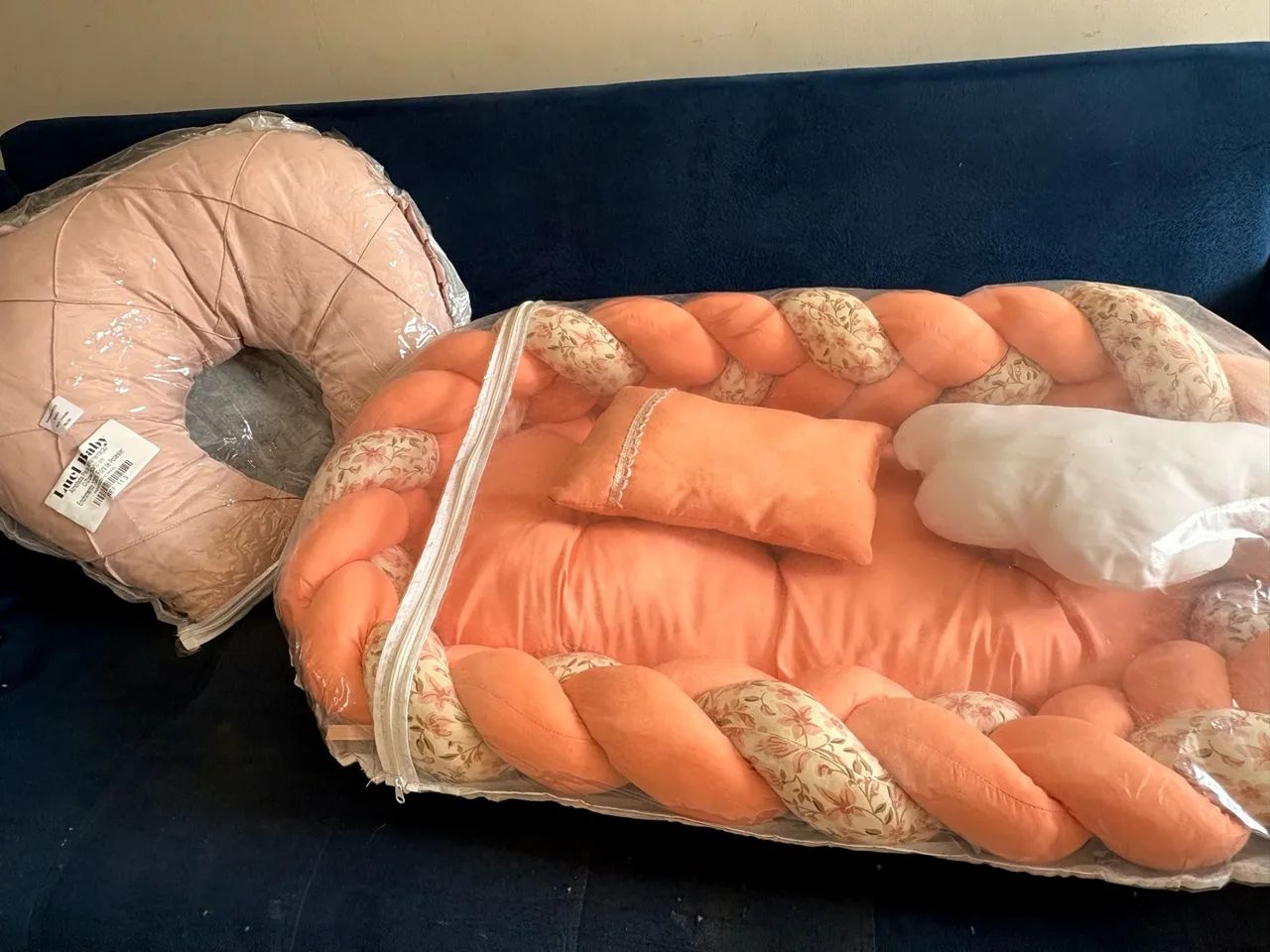 Kit de almofada de amamentação + ninho