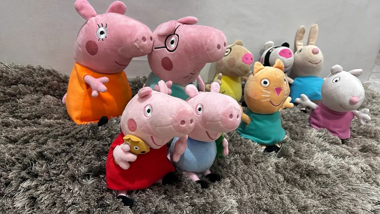 Coleção pelúcia peppa pig - Foto 2