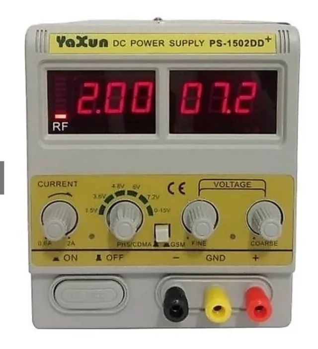 Fonte de bancada yaxun 1502dd+ 220v - Foto 2