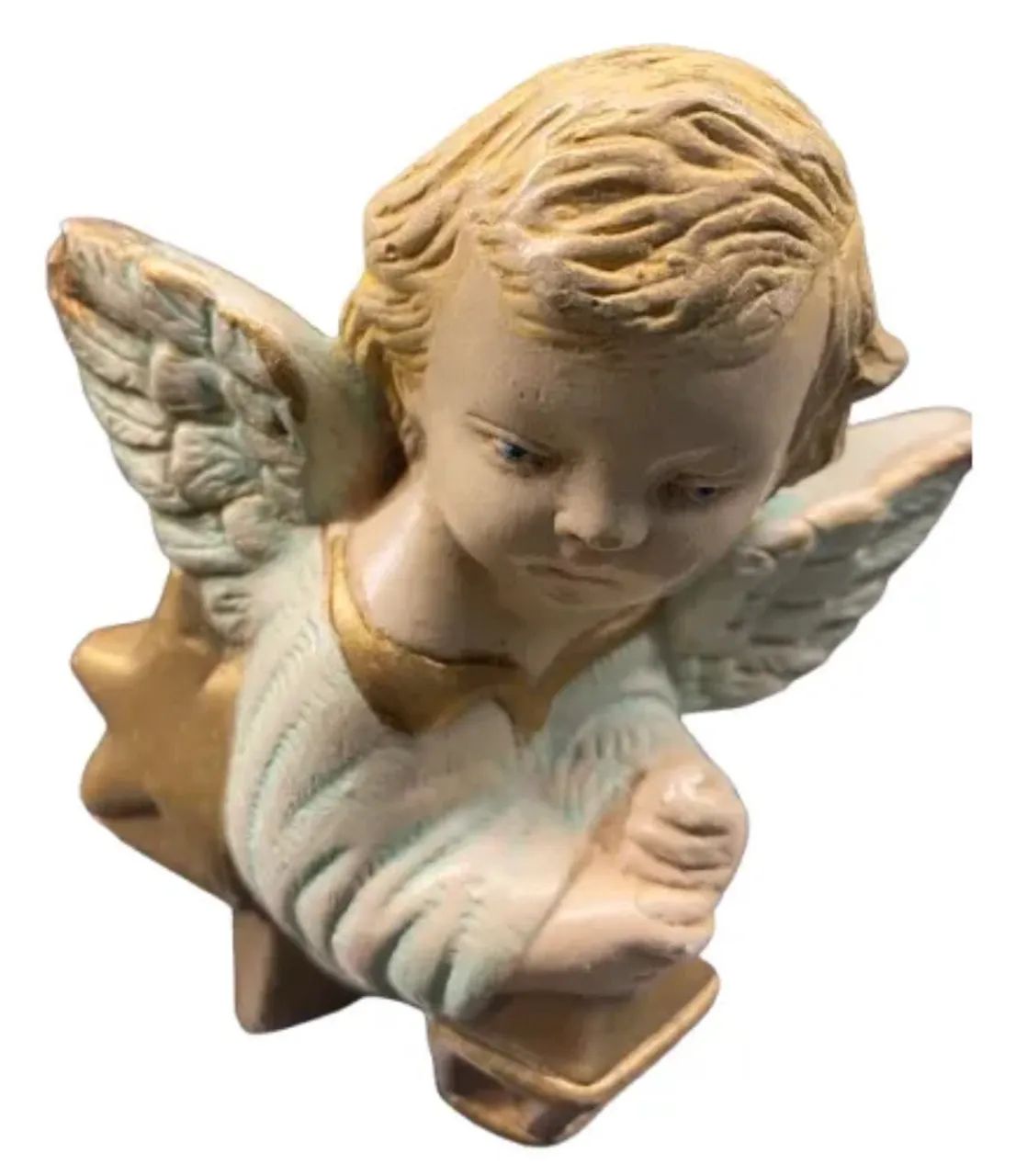 Mini bibelô de anjo antigo - Foto 4