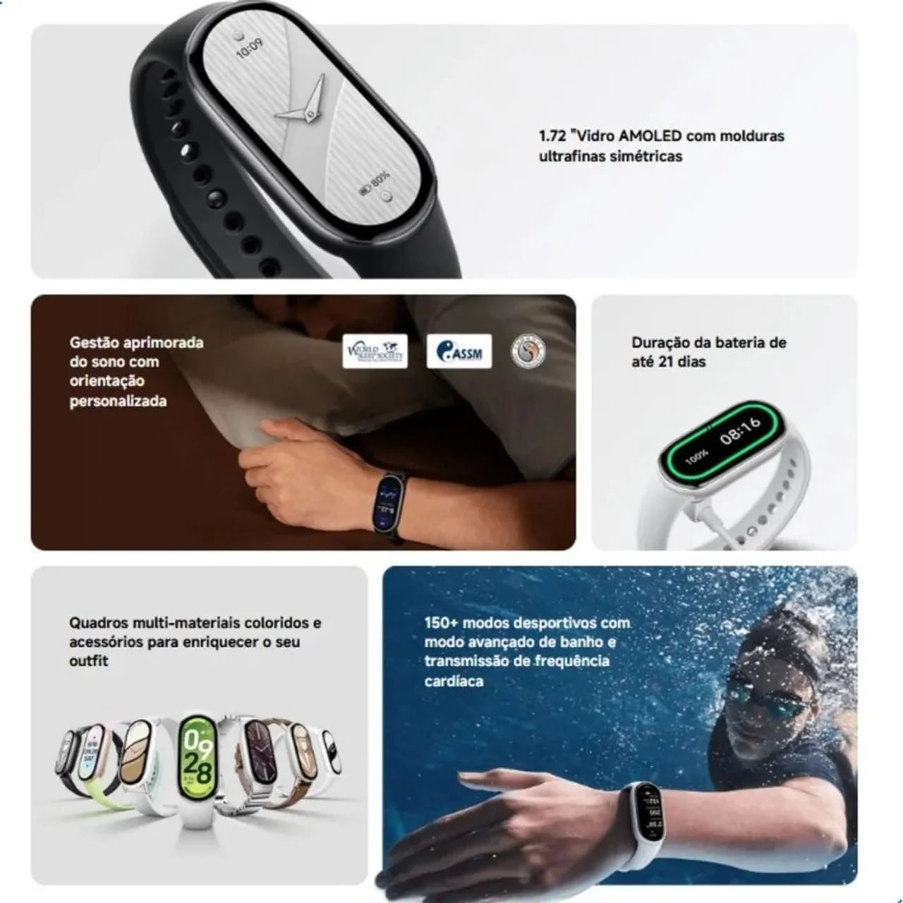 Xiaomi Smart Band 10 versão global  - Foto 2