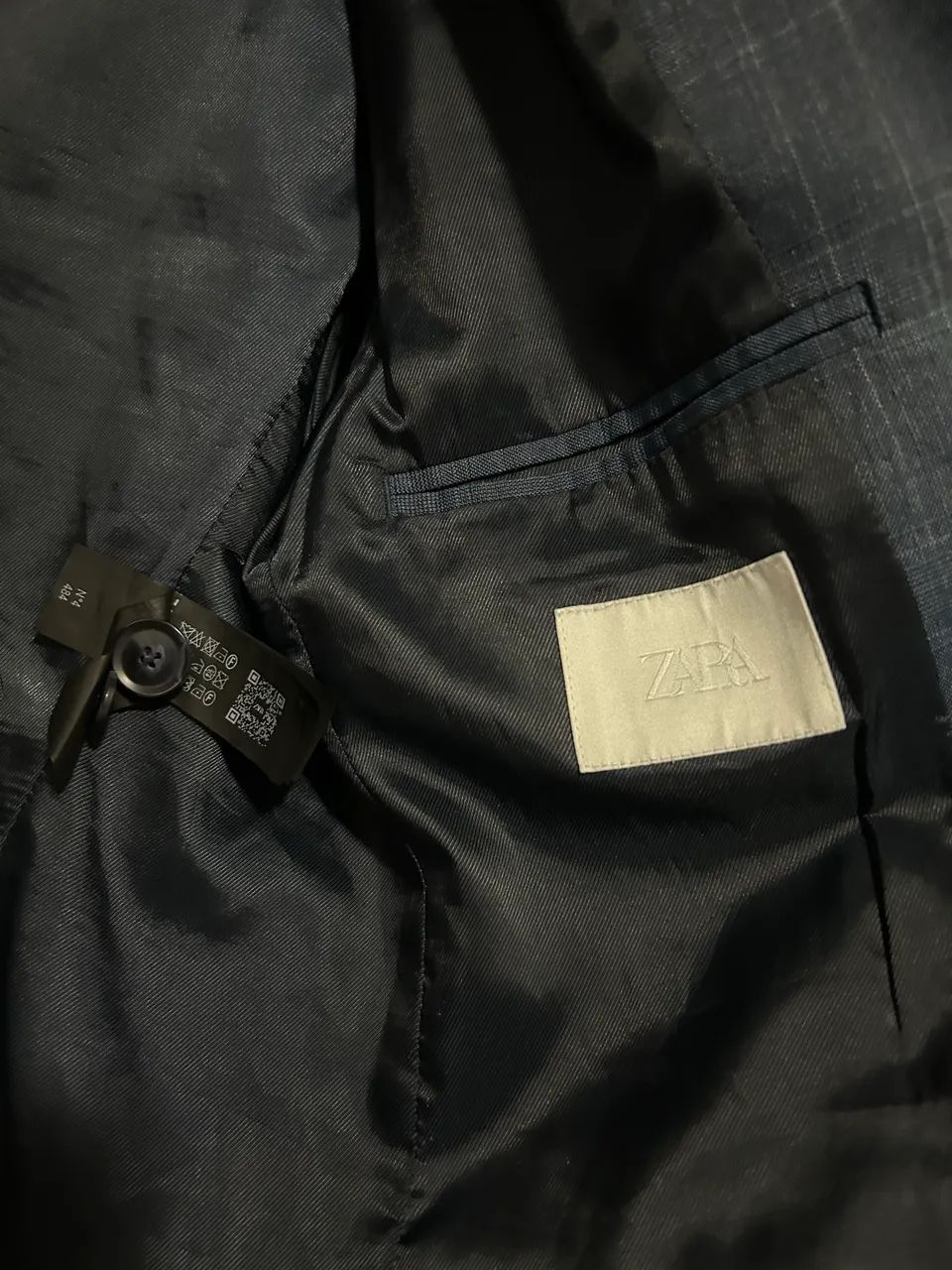 Terno de grife azul Zara 38 - Foto 5