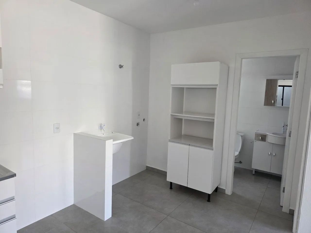Kitnet / apartamento de 1 quarto semi-mobiliado - Foto 5