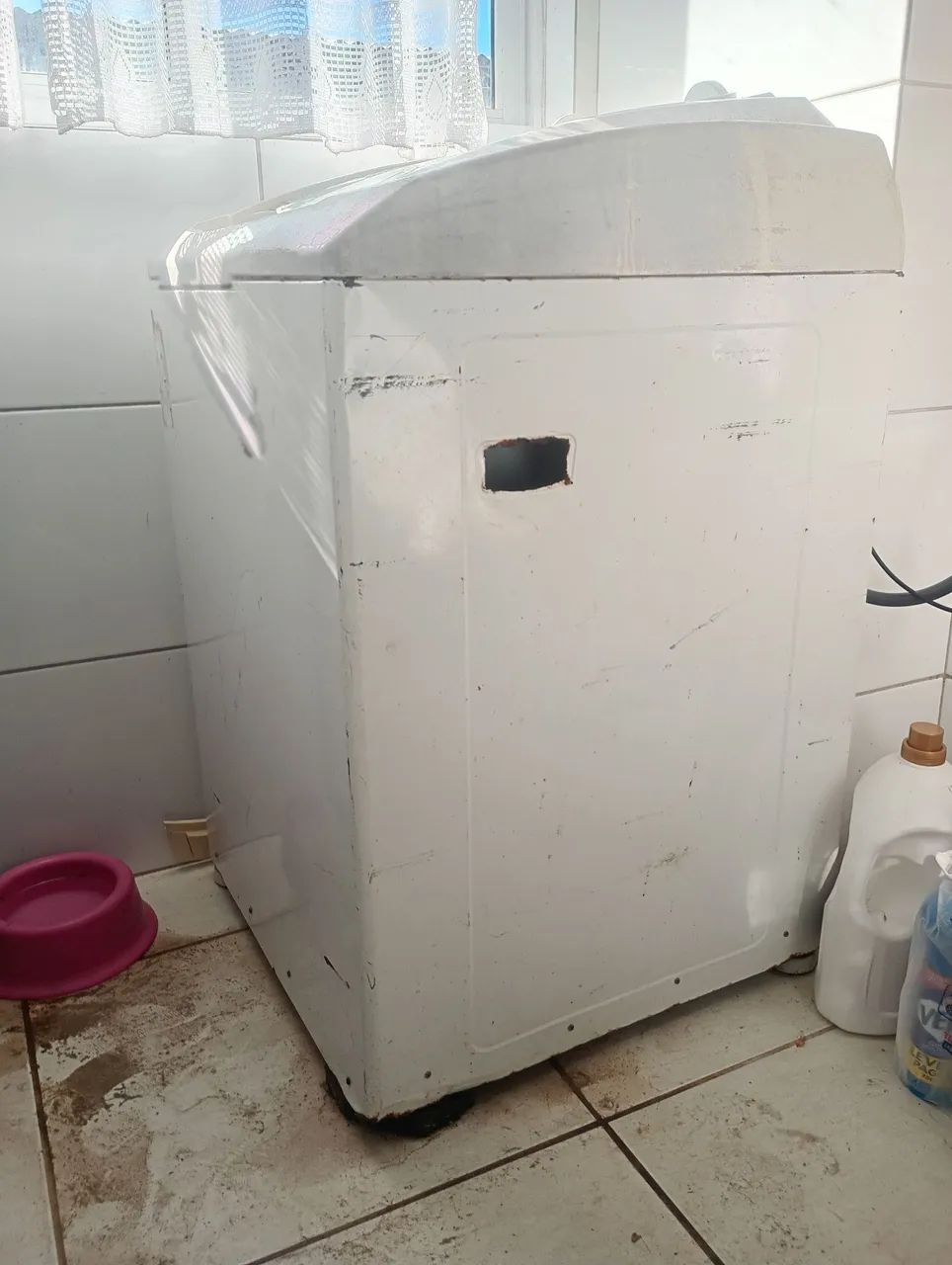 VENDO MÁQUINA DE LAVAR COM DEFEITO - Foto 3