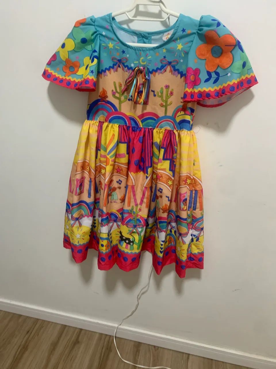 VESTIDO JUNINO INFANTIL - Foto 2