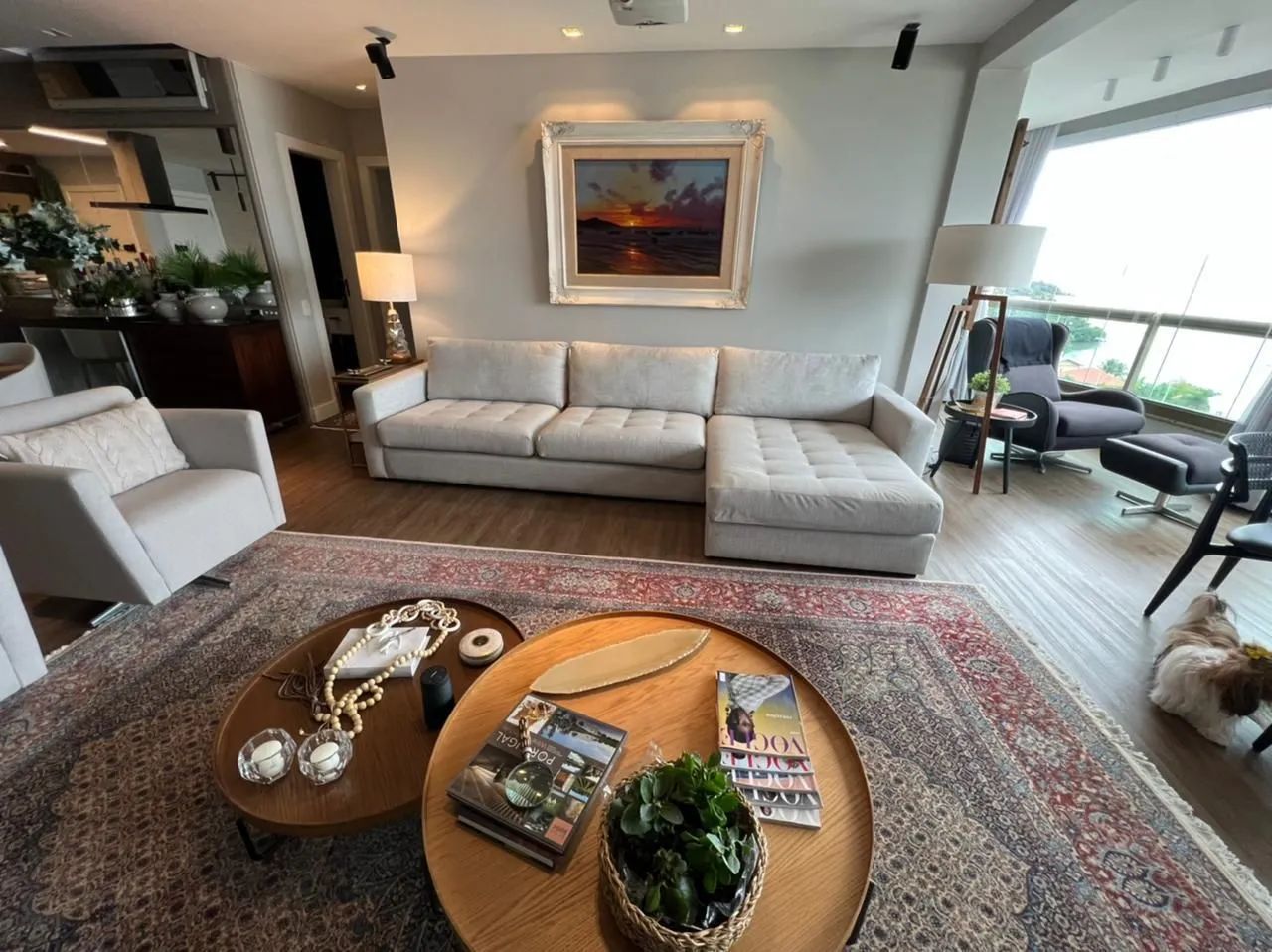 Lindo sofá com chaise - Foto 4