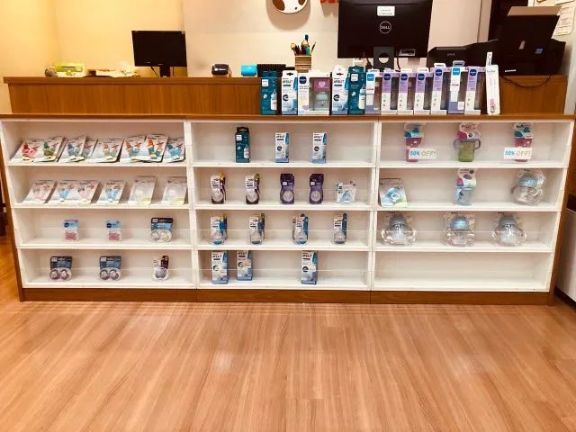 Balcão caixa com expositor