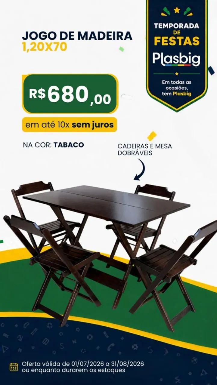 Jogo de Madeira  - Foto 3