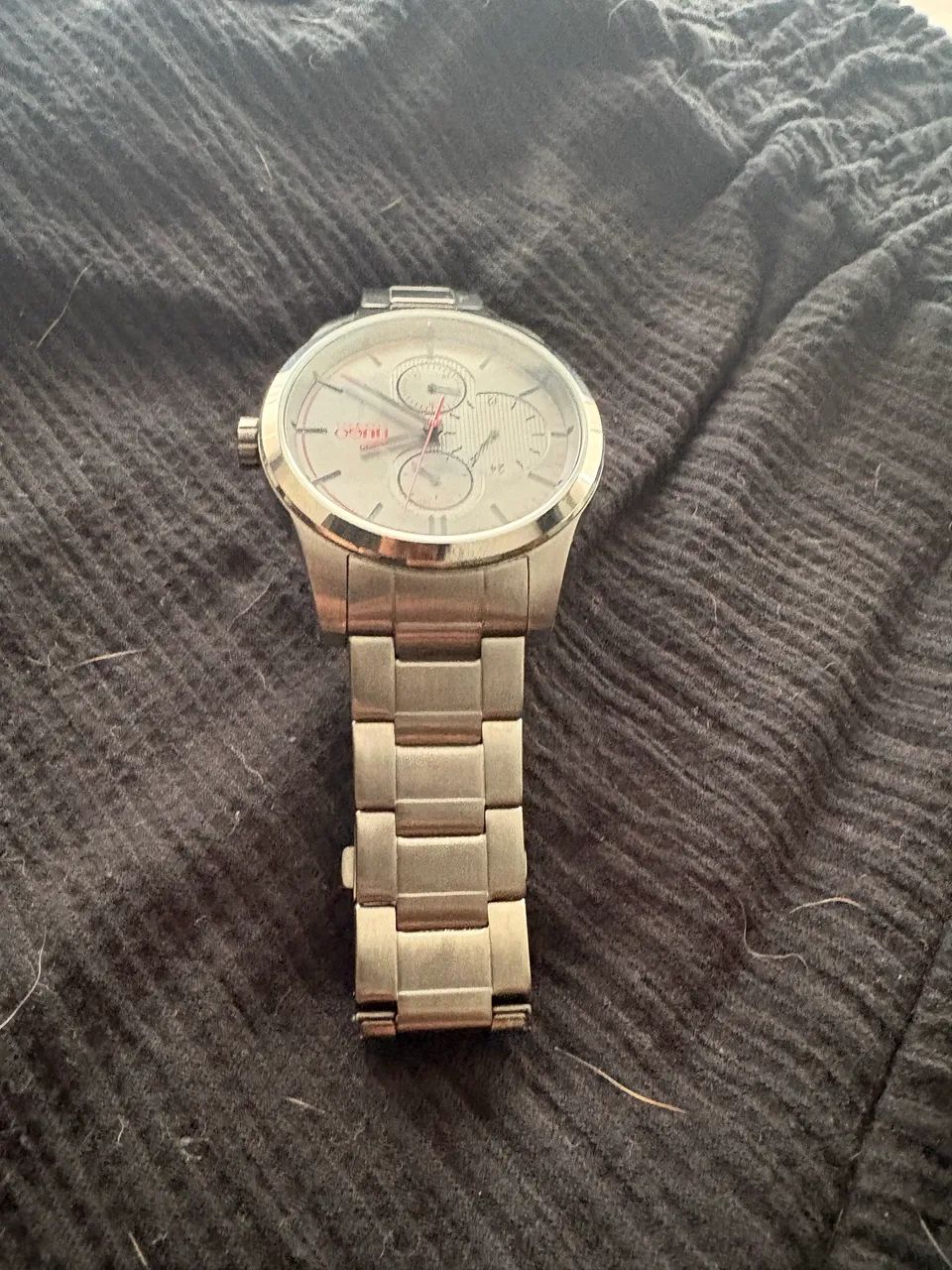 Relógio Hugo Boss Aço Cinza - 1530088 - Foto 2