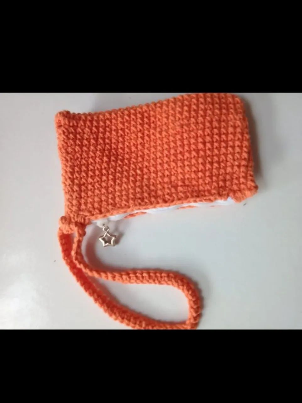 Bolsinha croche artesanal  - Foto 5