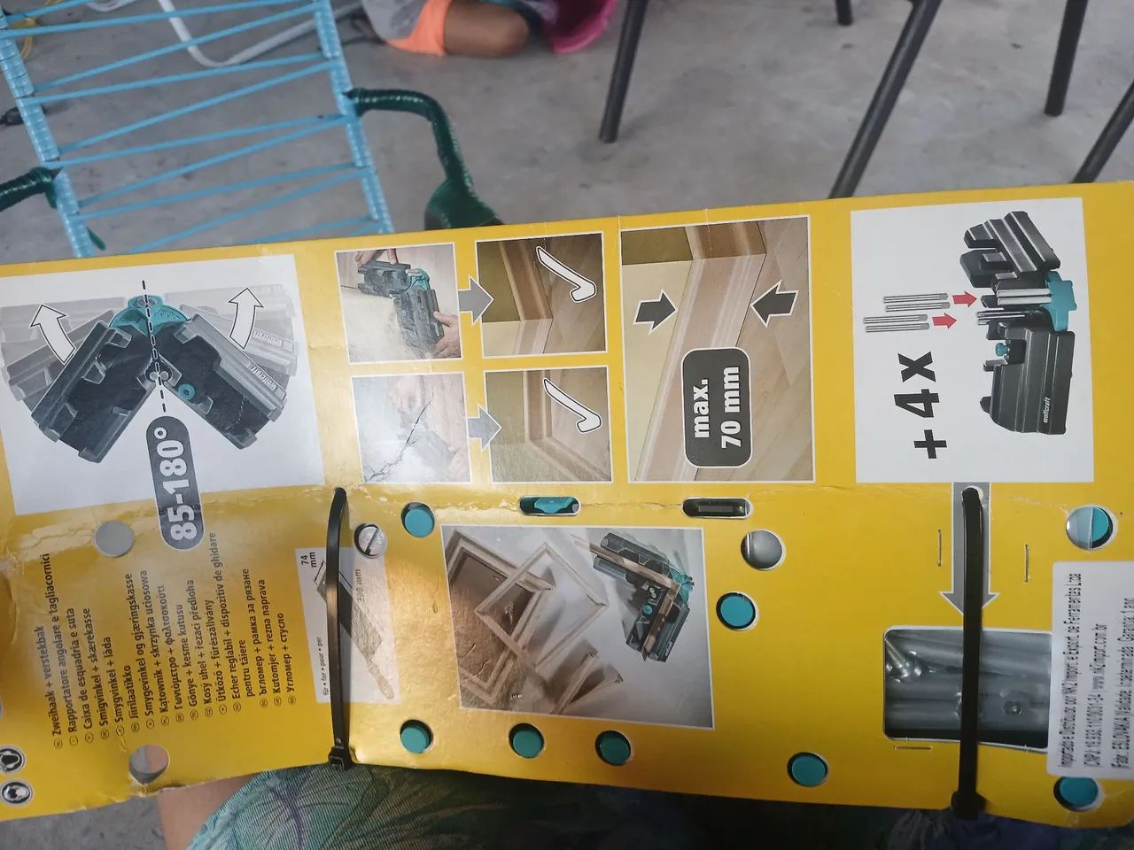 Esquadro e caixa de esquadria wolfcraft - Foto 2