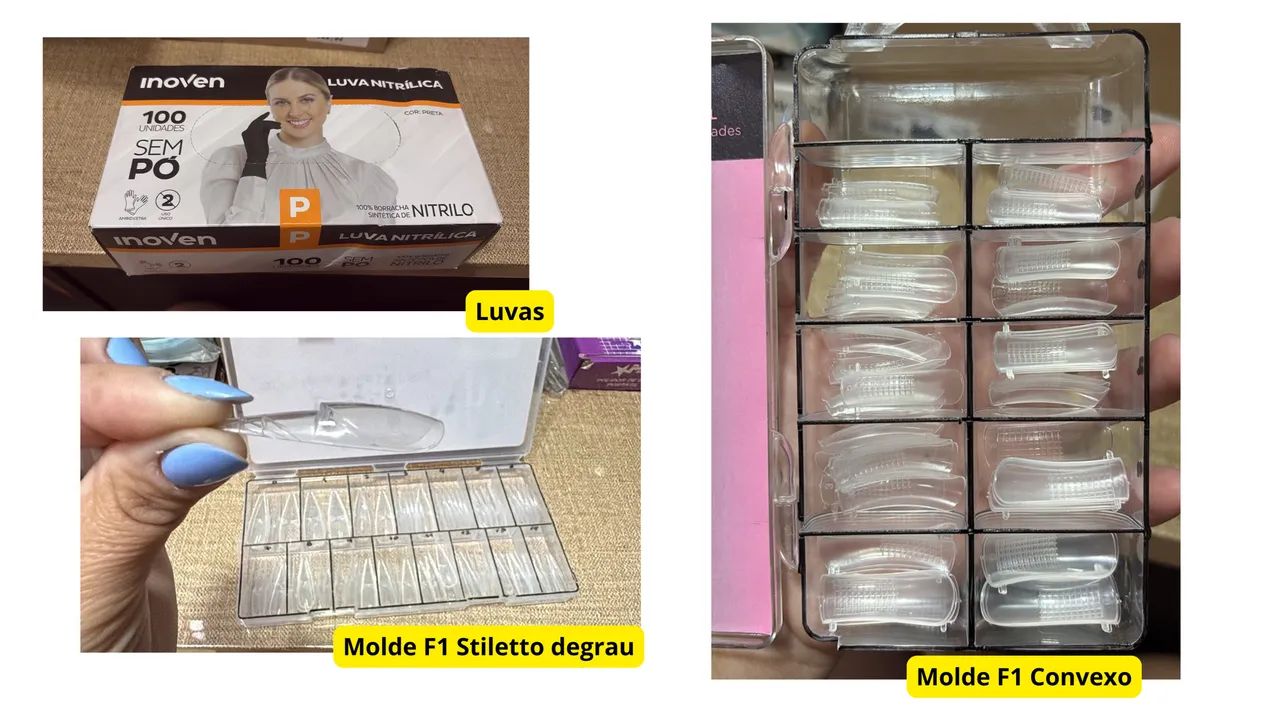 Kit para alongamento unhas - Foto 5
