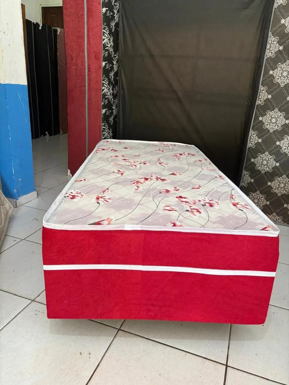 Cama de solteiro de espuma alta - Foto 3