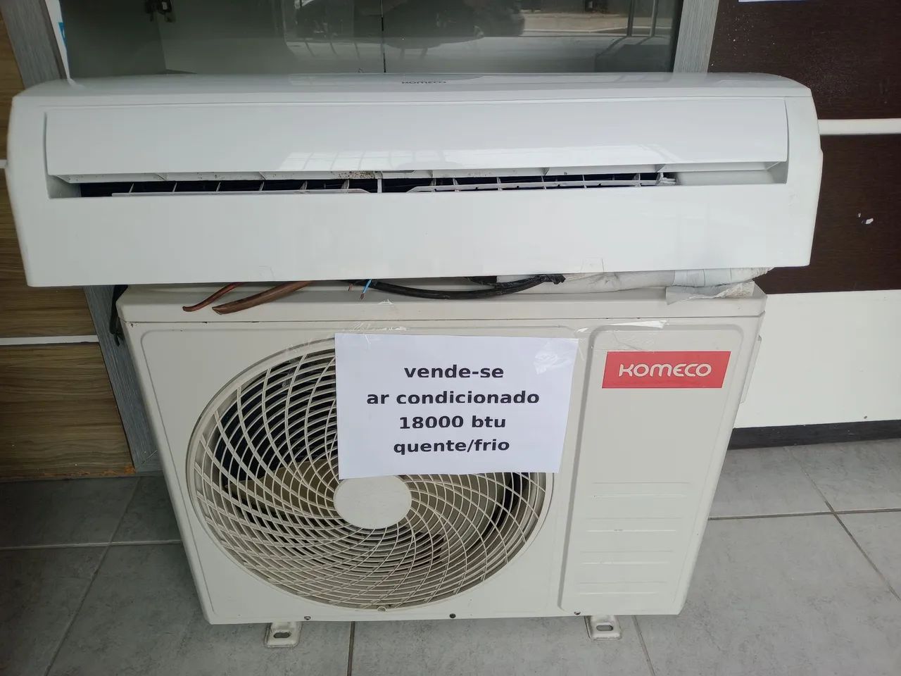 Vendo ar condicionado split 18000 bteus