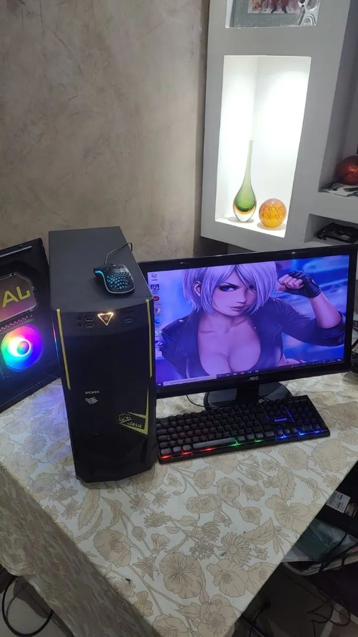 Pc FX 6300 com 12gb memória, ssd 120, hd 1tb e tela 24 polegadas. Parcelo no cartão  - Foto 2