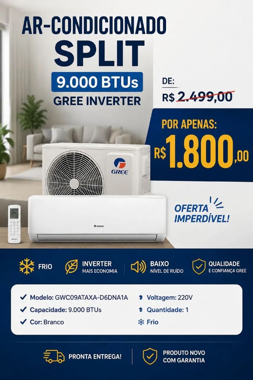 Ar condicionado gree