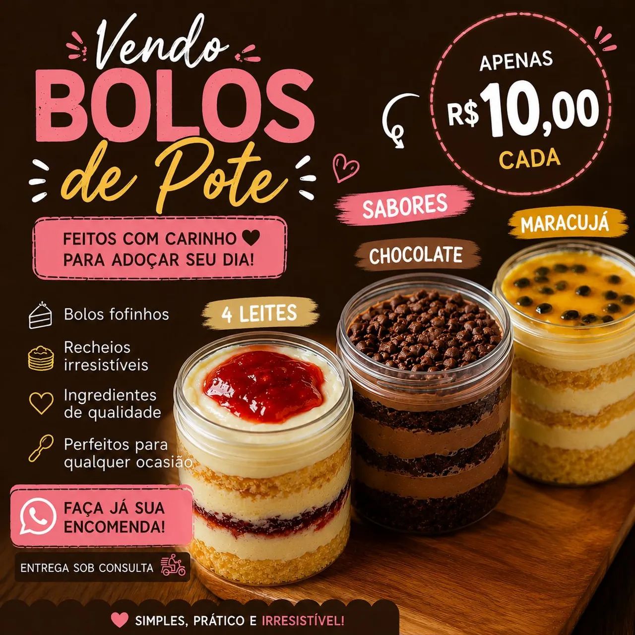 Bolo de pote 