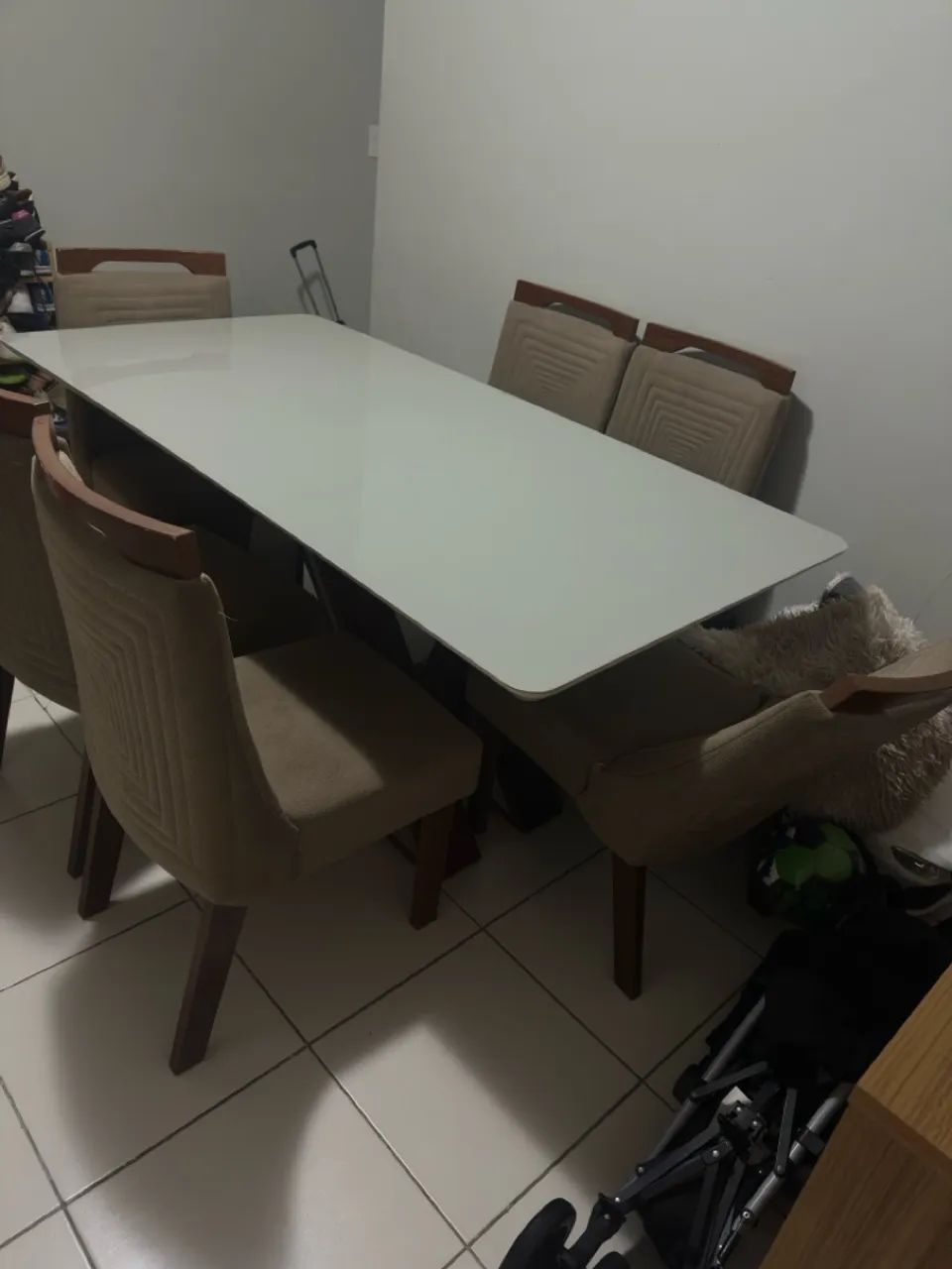 Mesa com 6 cadeiras 1,80 x90 - Foto 5