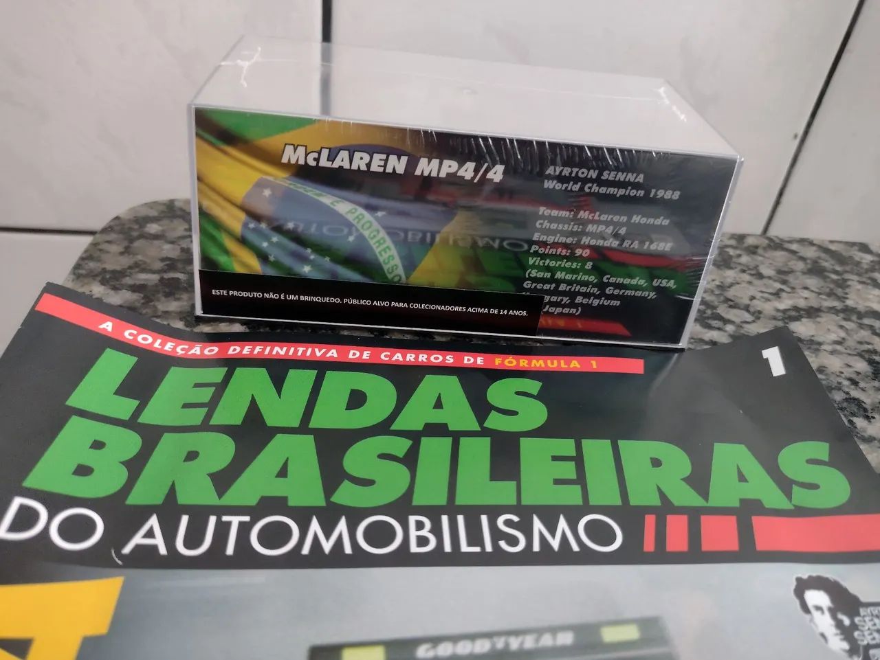 Miniatura Senna McLaren  lacrado  - Foto 5
