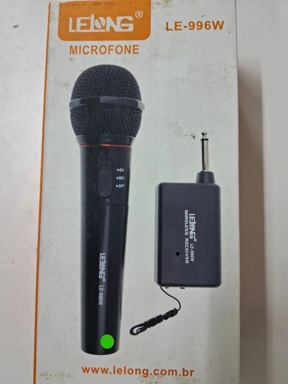 Microfone sem Fio Lelong LE-996W - Foto 2