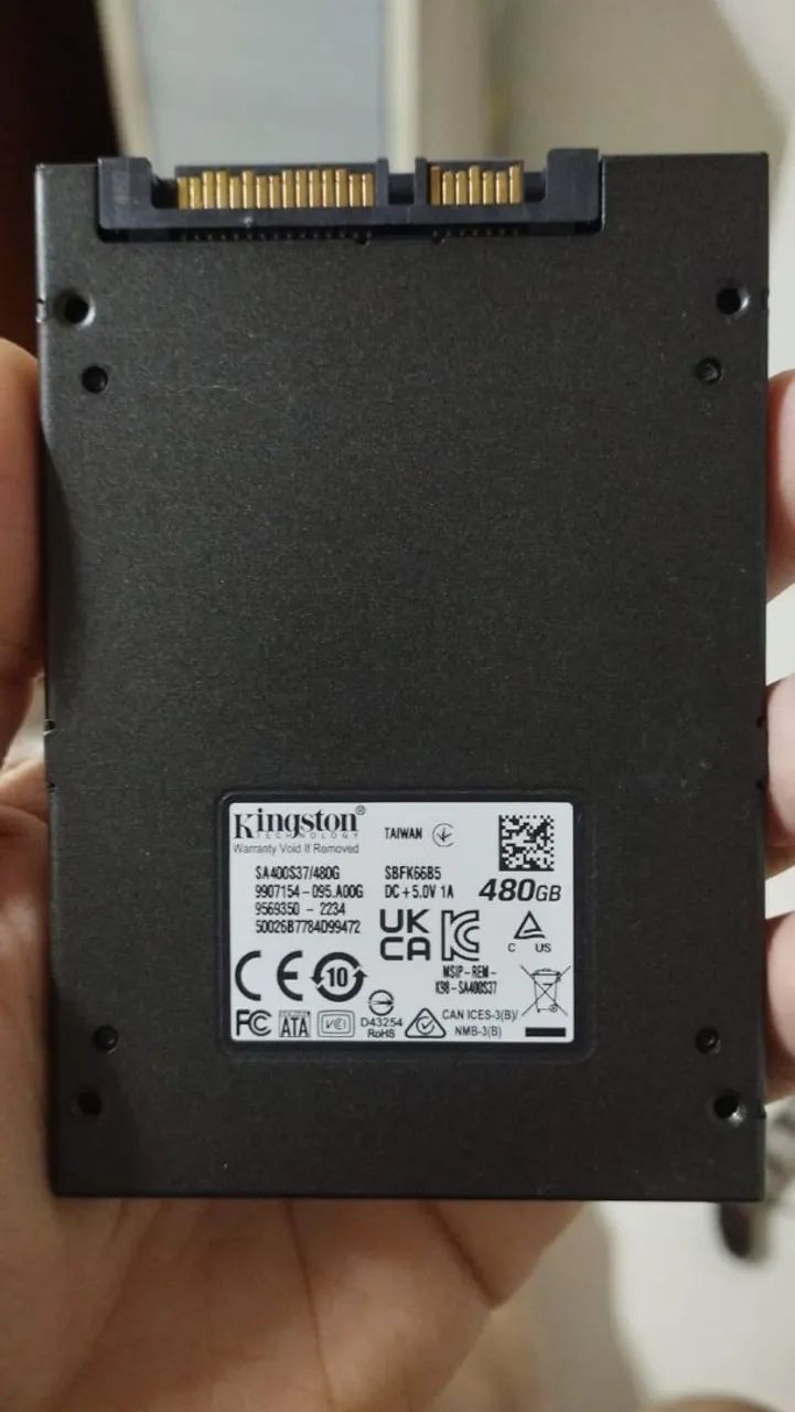 SSD Kingston 480gb - Foto 2