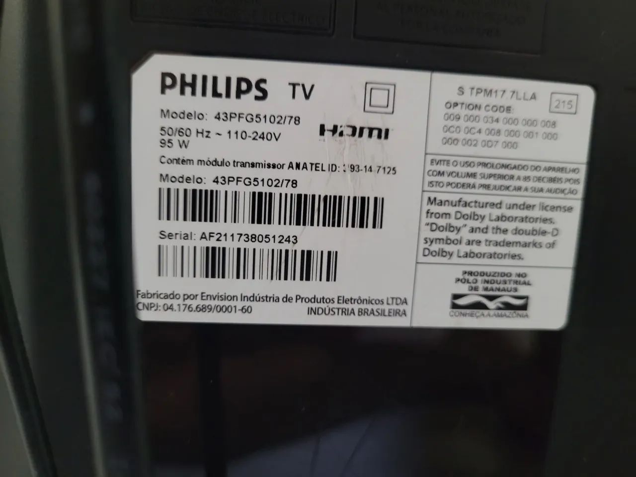 Smart TV Philco 43 polegadas. - Foto 3