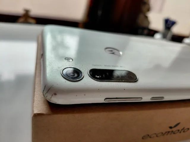 Celular Smartphone Moto G8 | 64gb | 4gb Ram | Pearl White - Foto 4