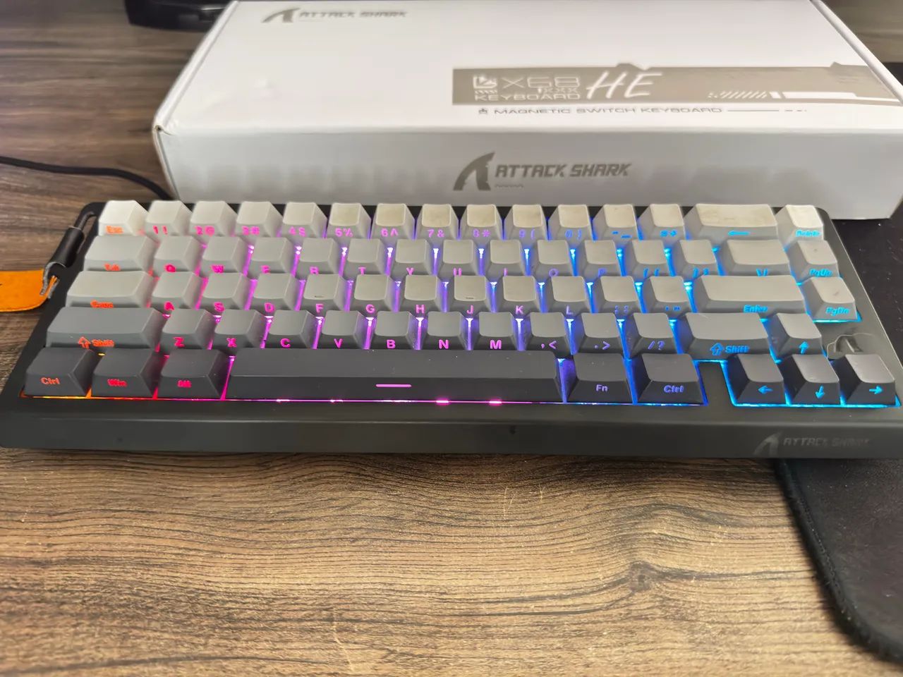Teclado Attack Shark X68HE
