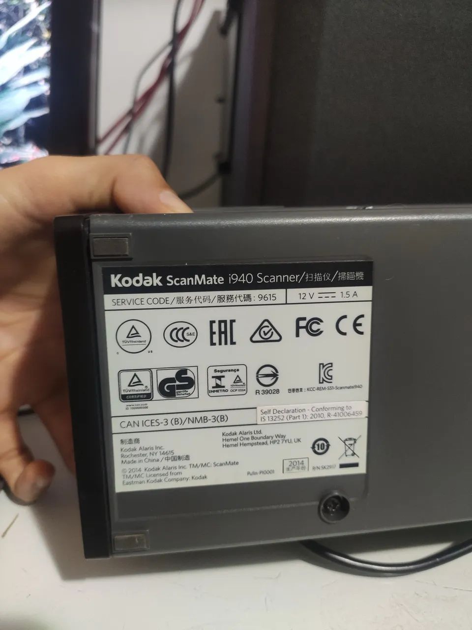 Scanner KODAK ScanMate i940 - Foto 4