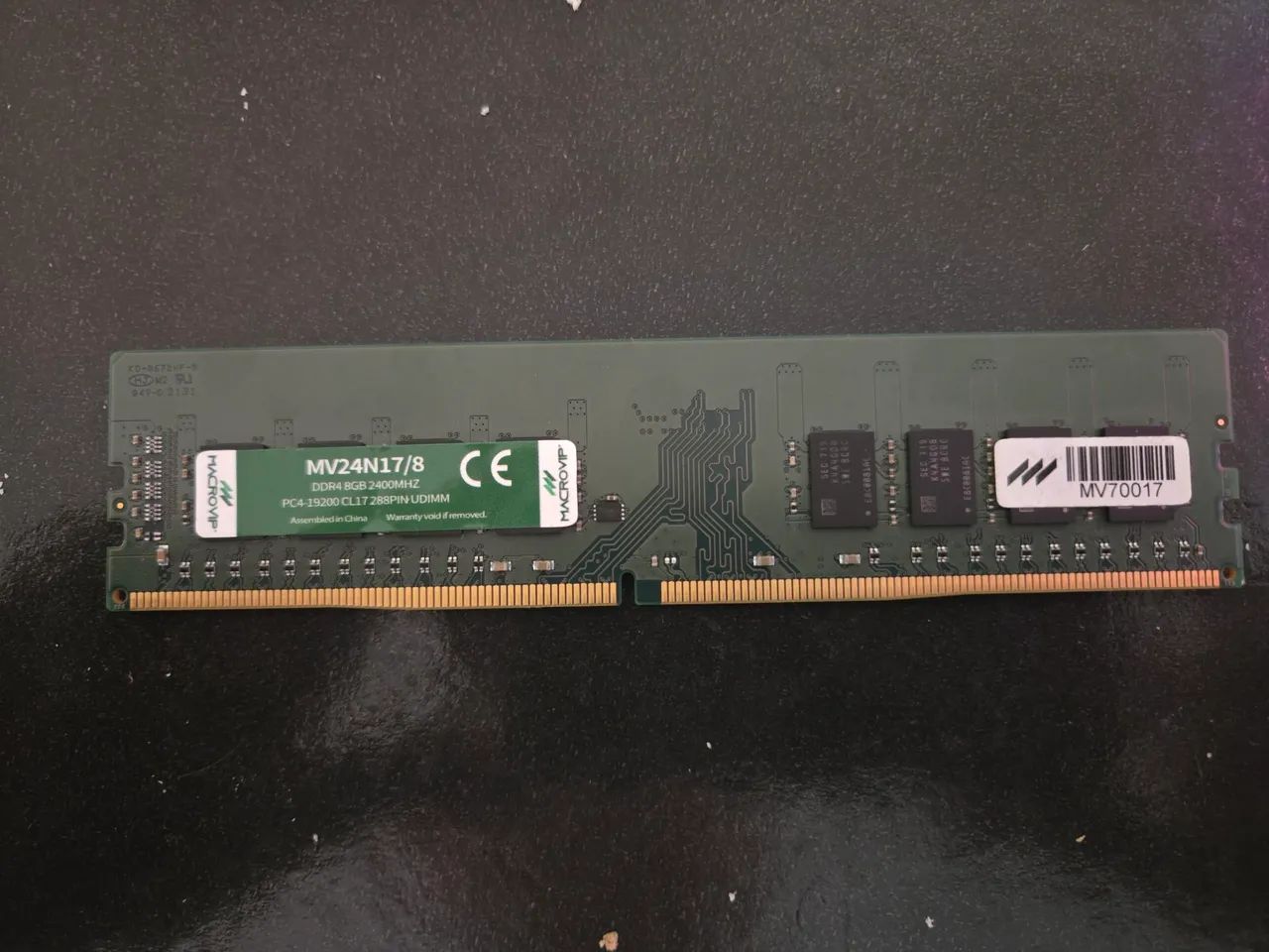 Memória RAM 8GB 2400mhz