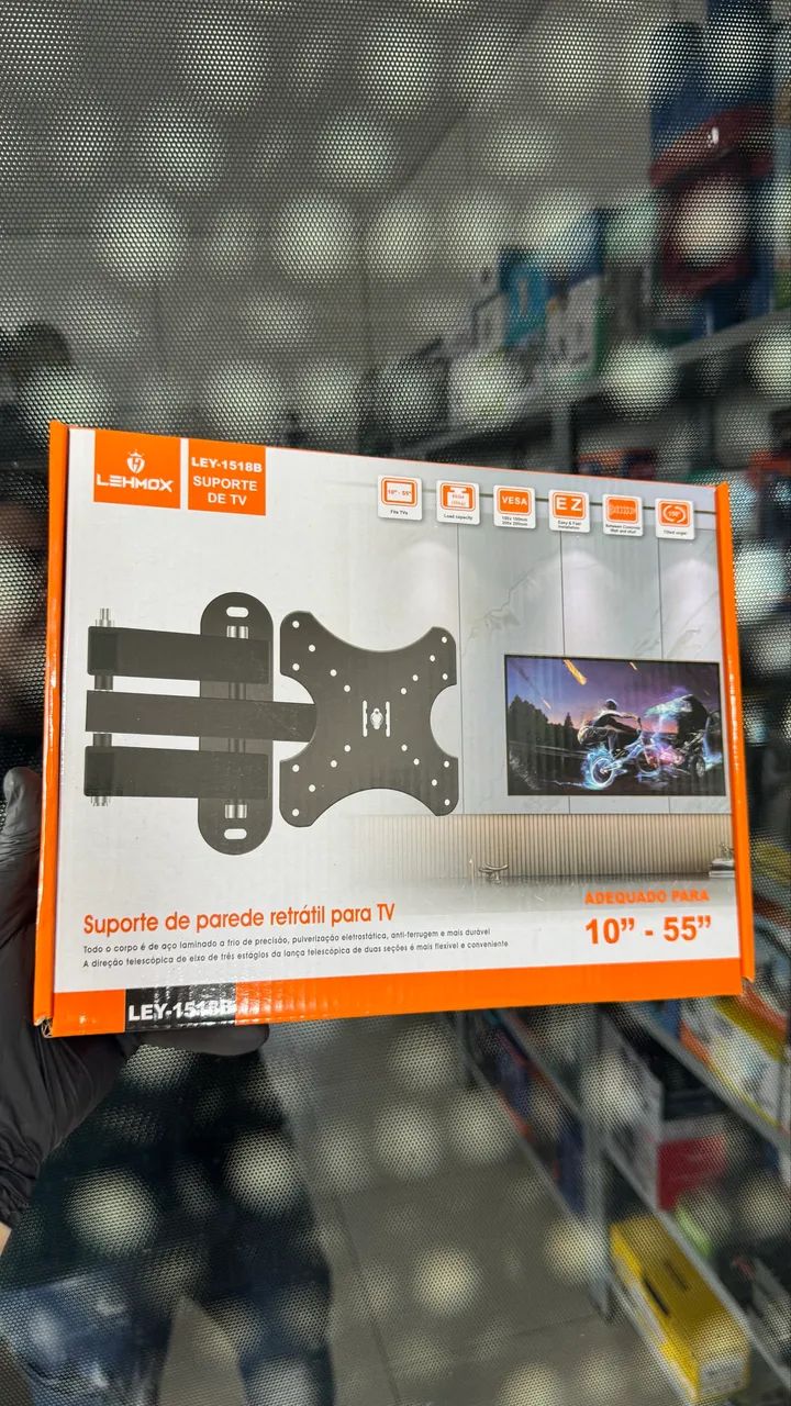Suporte para tv articulado 10? até 50? polegadas 