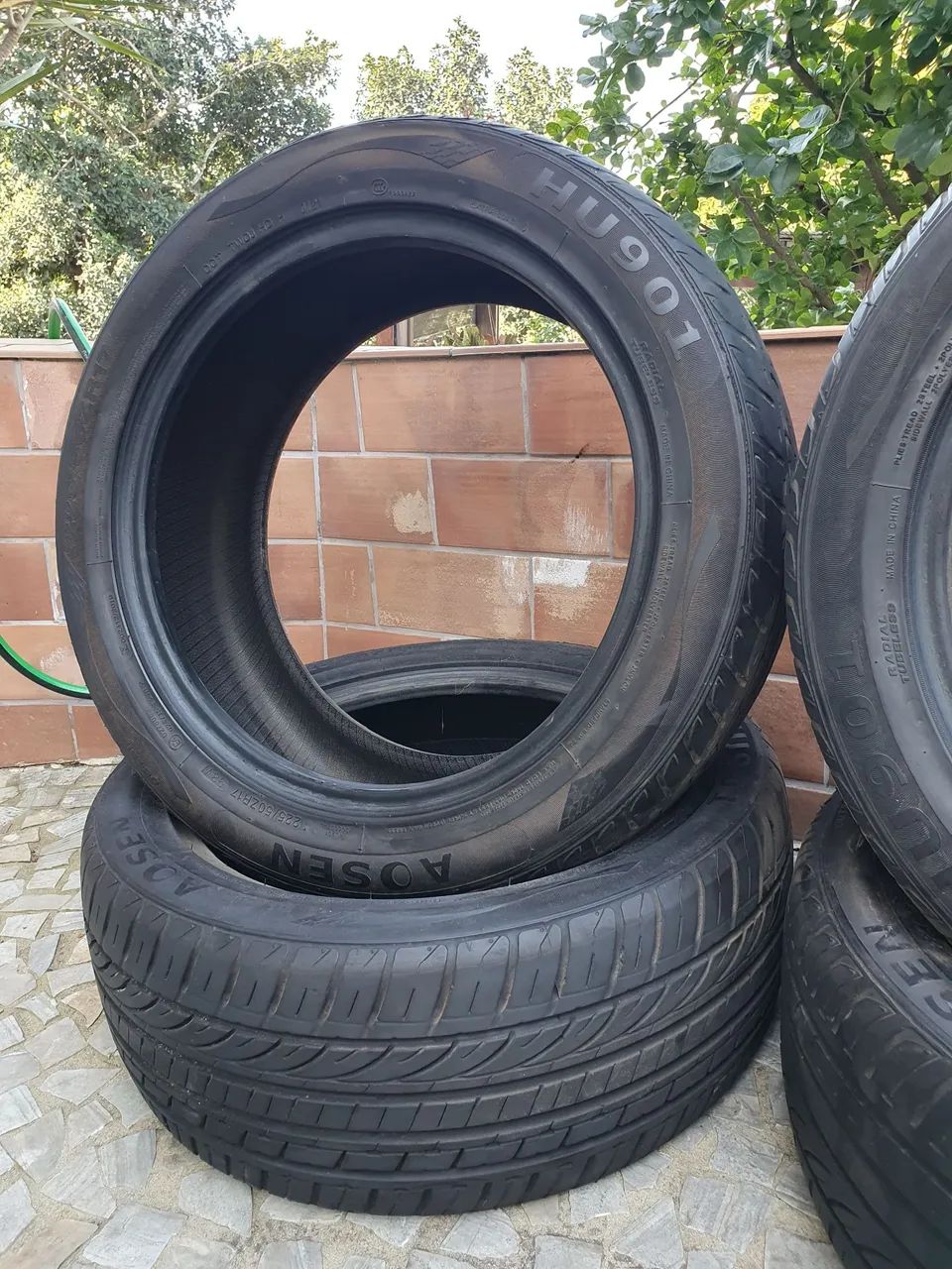 ? JOGO DE 4 PNEUS ARO 17 - AOSEN 225/50 R17 - Foto 3