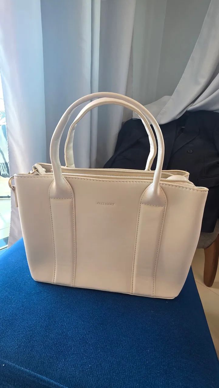 Bolsa C&A - branca - Foto 3