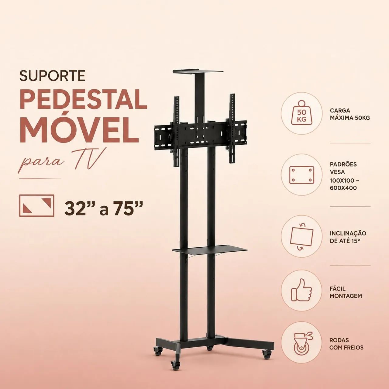 Suporte Pedestal  - Foto 2