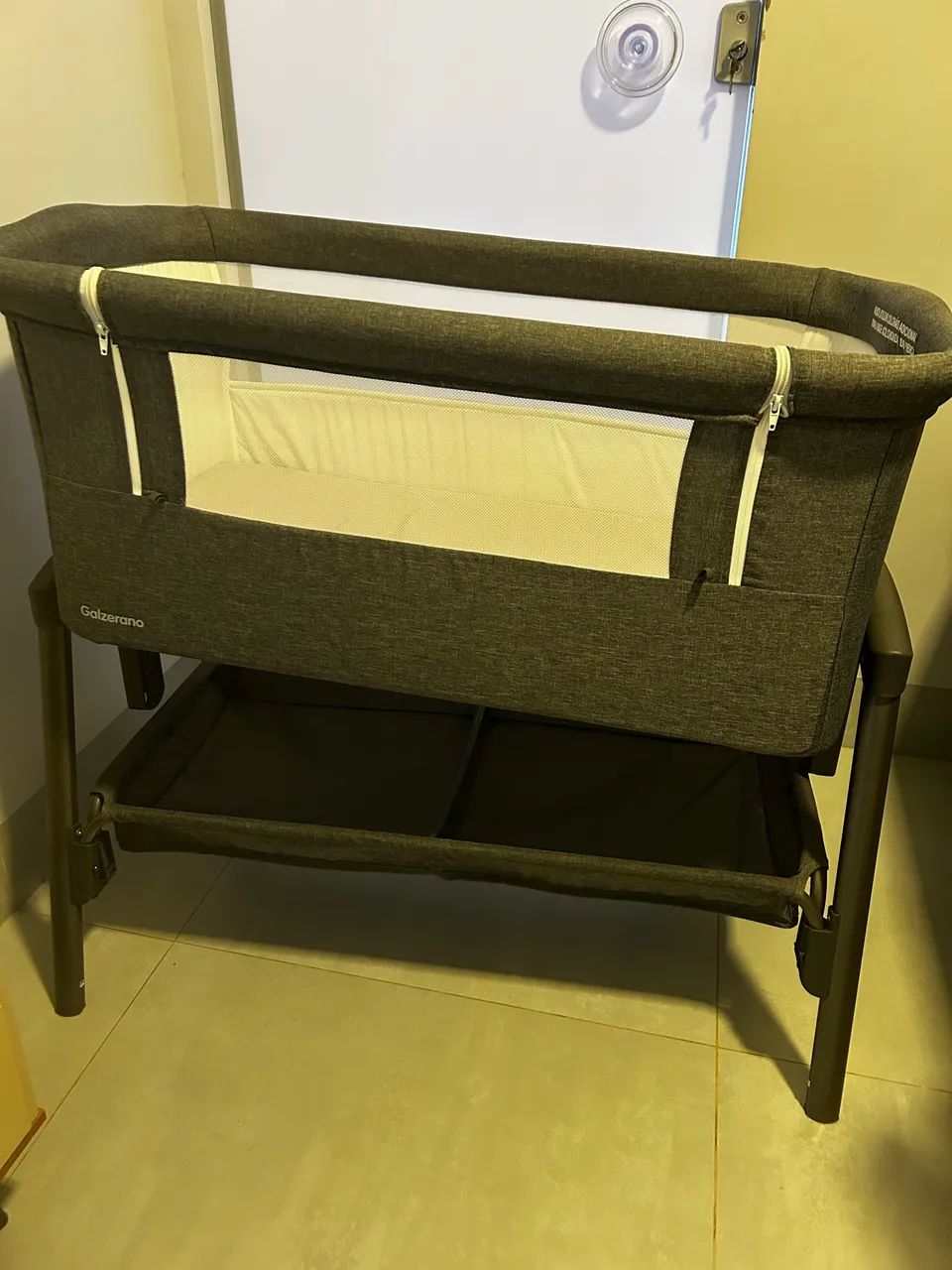 Berço Co-Sleeper Galzerano com Mosquiteiro e Regulagem de Altura - Foto 3