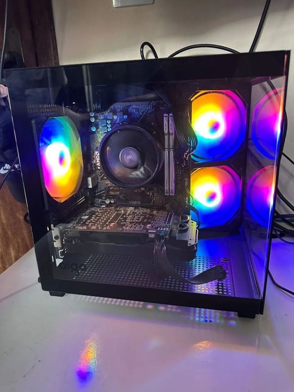 自作ゲーミングPC　Ryzen5 5500/RTX2060/16GB/1TB Amazon.co.jp: WaffleMK ゲーミングPC デスクトップPC タワー型 G