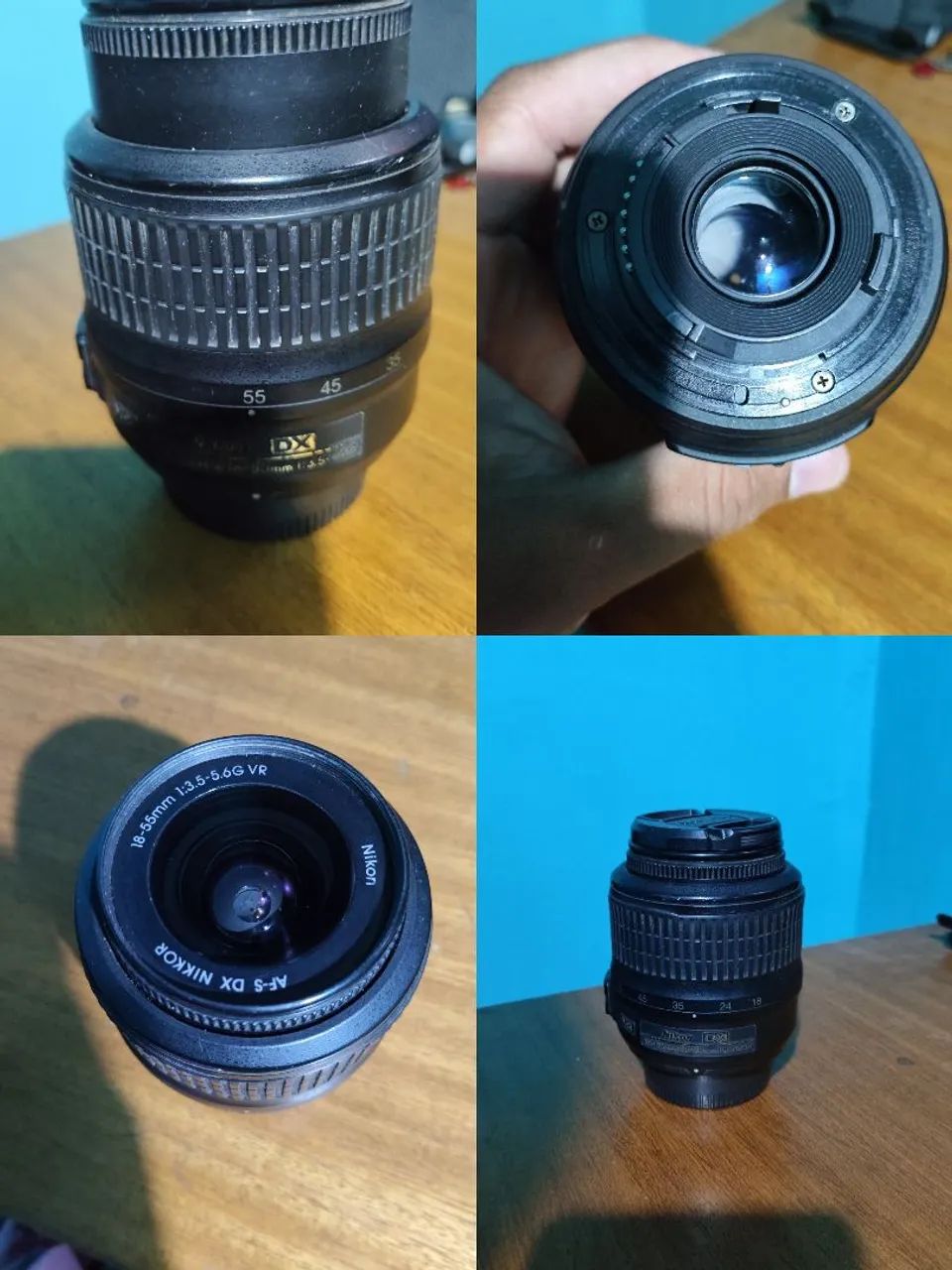 Lente Nikon DX AF-S 18-55mm 1:3.5-5.6G Nikkor VR - Foto 2