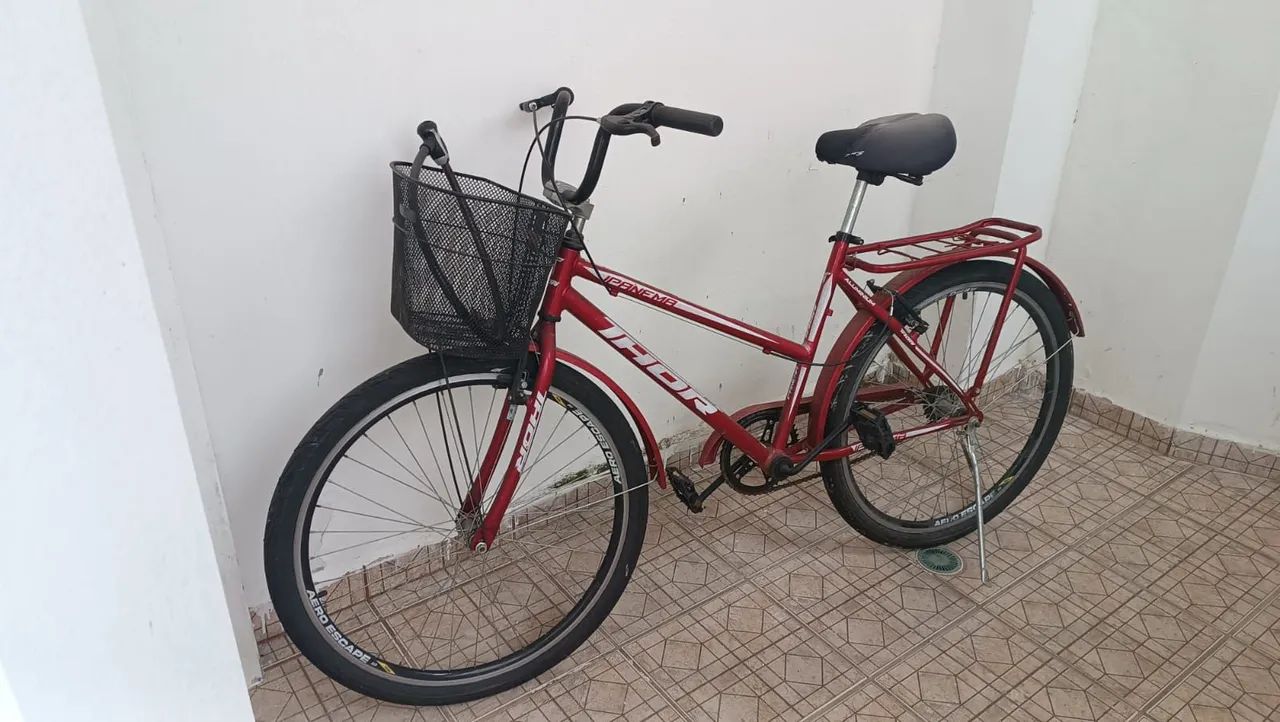 Bicicleta aro 26 com Cesta e cadeado de brinde - Foto 3