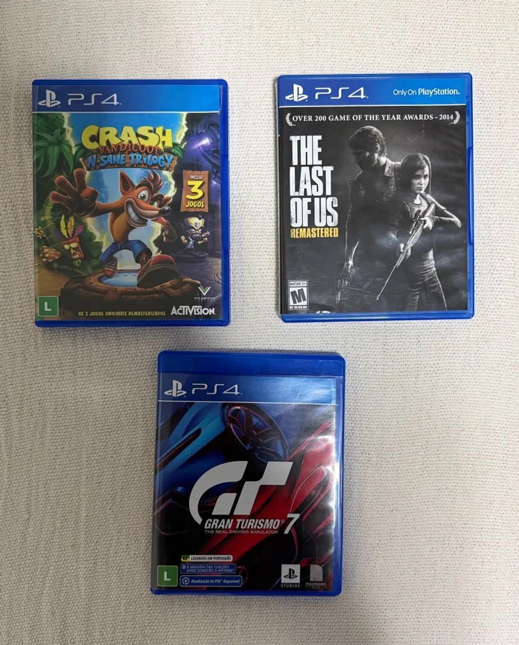 PS4 1tb com caixa e 3 jogos - Foto 5